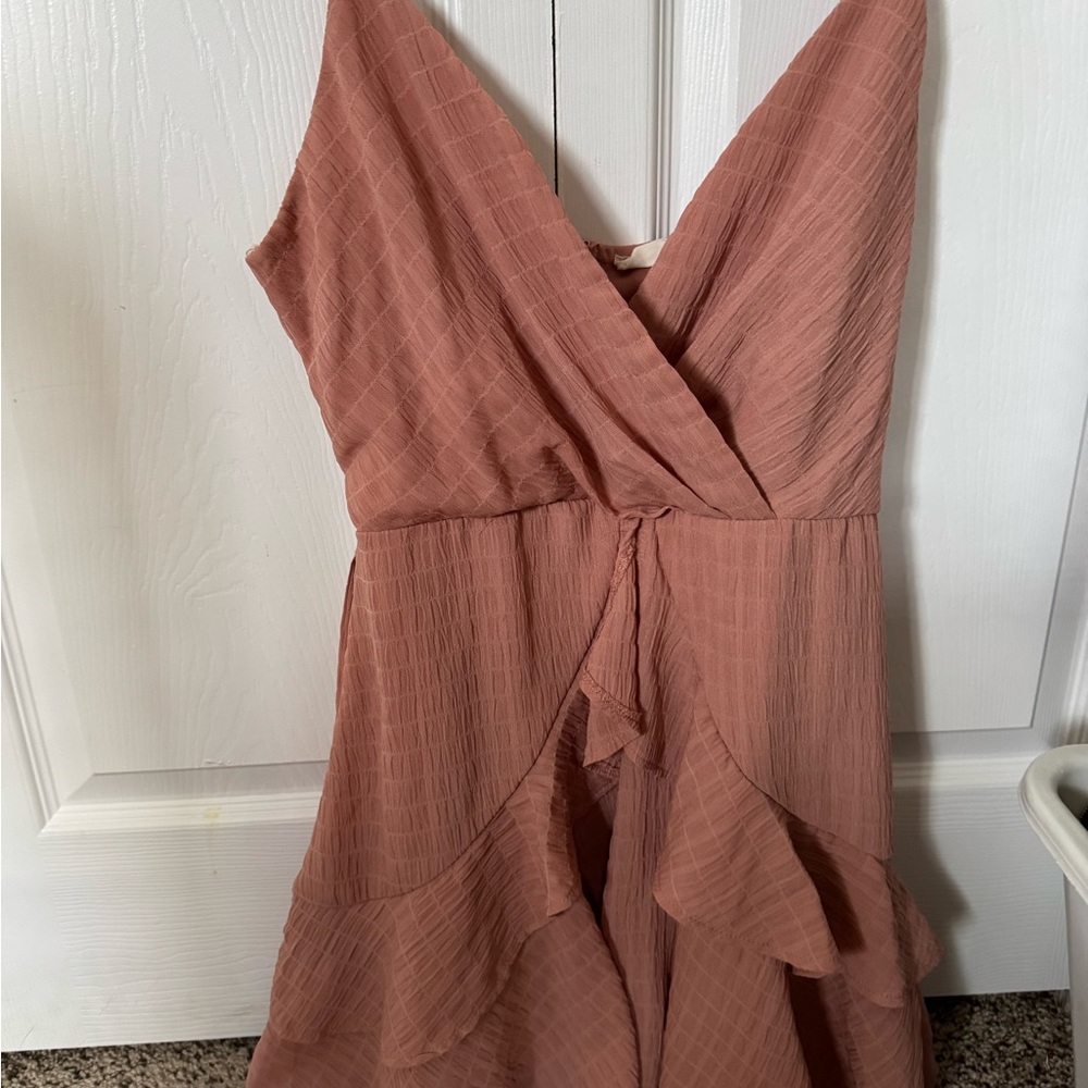 Elegant Mauve Sleeveless Dress altar’d state